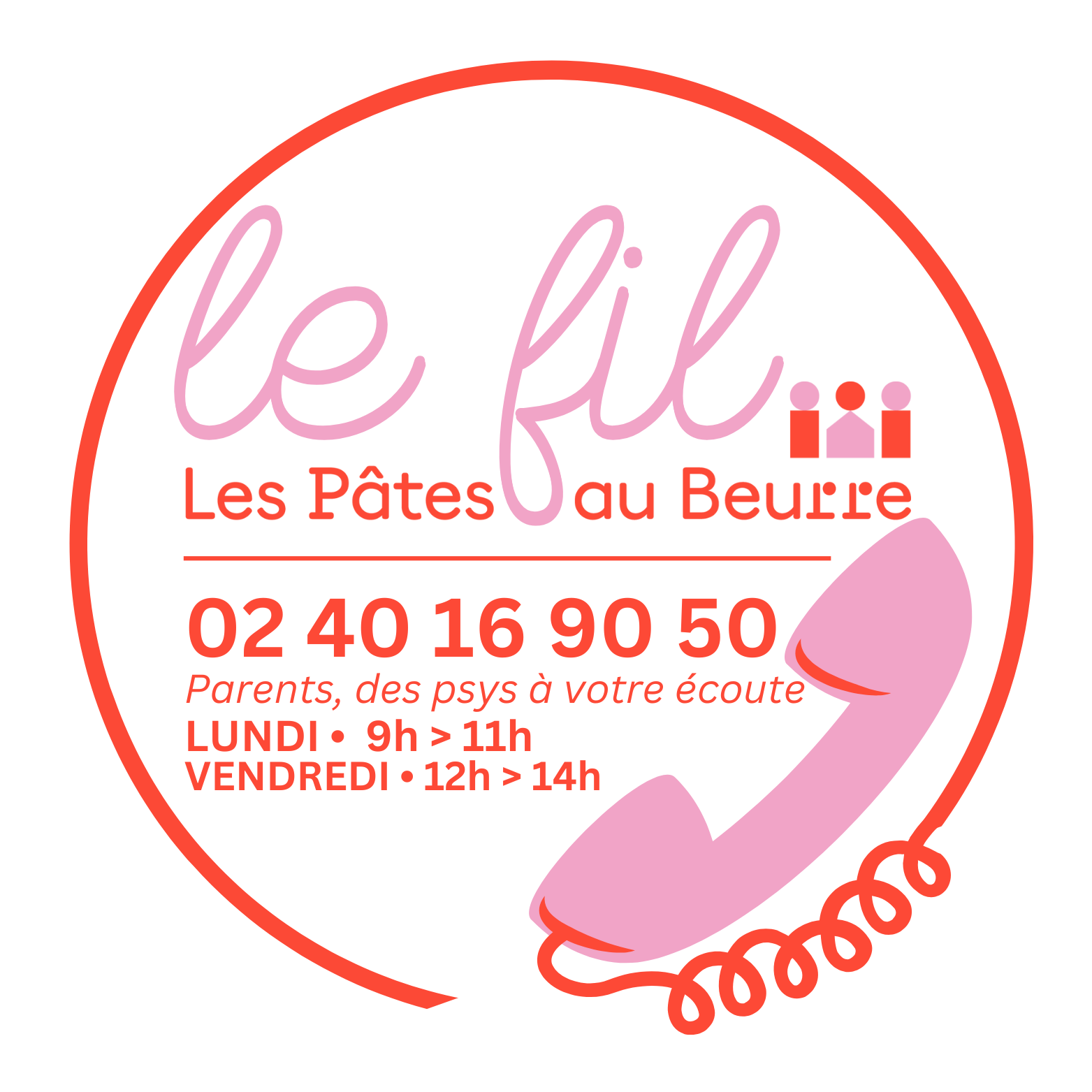 Logo Parents Fil des Pâtes au Beurre - juin 2025